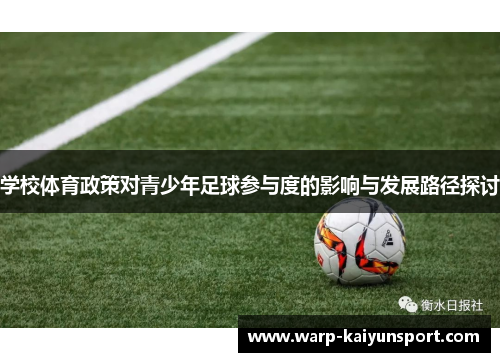 学校体育政策对青少年足球参与度的影响与发展路径探讨